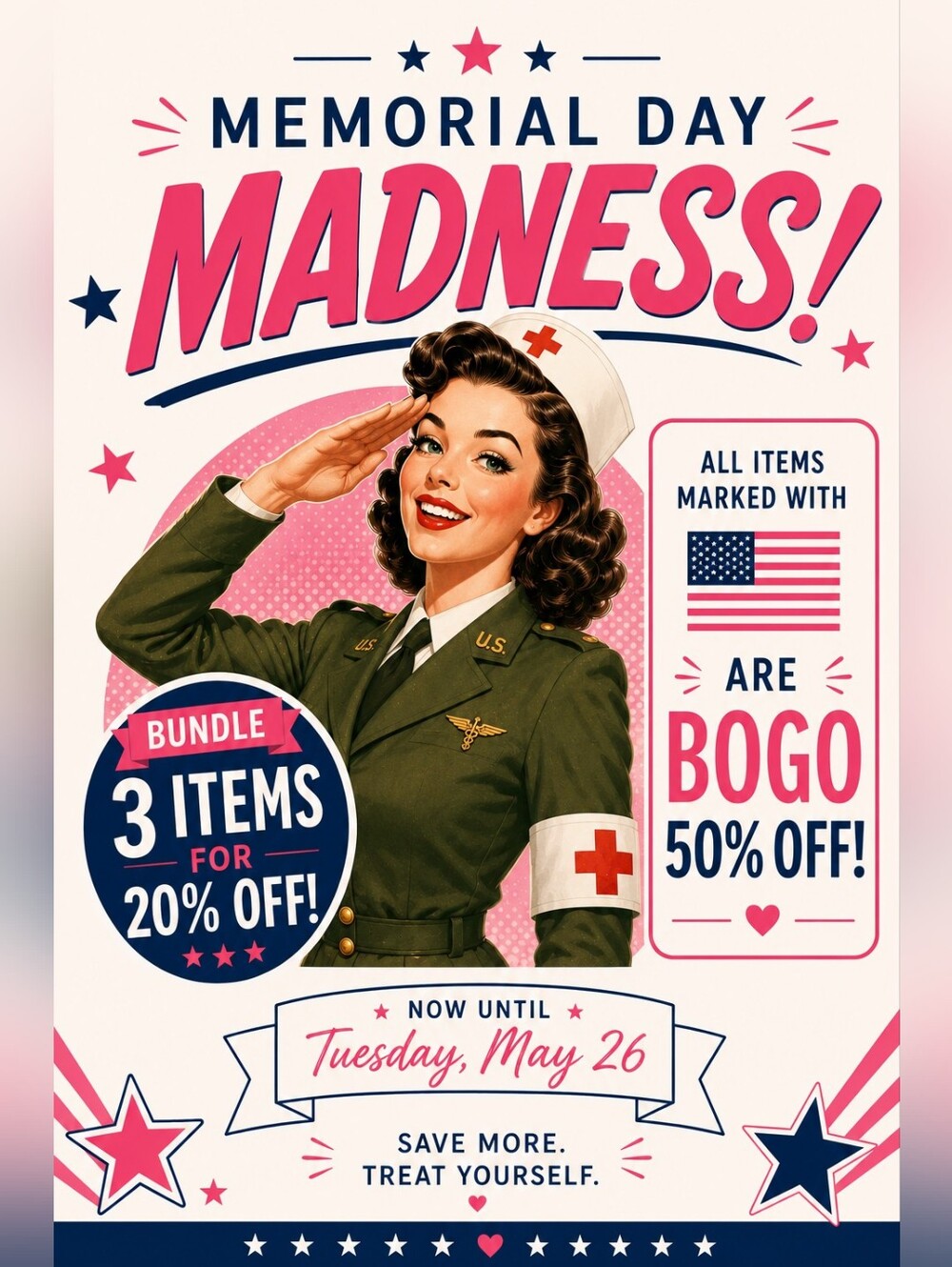 🇺🇸 MEMORIAL DAY SALE 🇺🇸
